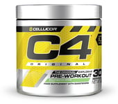 C4 Original Beta Alanine Sports Nutrition Bulk Pre Workout Powder for Men & Women | Best Pre-Workout Energy Drink Supplements | Creatine Monohydrate | Sour Batch Bros | 30 Servings