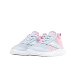 Reebok Baby Girls Rush Runner 5 TD Sneaker, PALBLU/FTWWHT/JASPNK, 6.5 UK Child