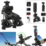 For Insta360 X4 X3 One RS Osmo Pocket 3/2 Action Camera Bicycle Adjustable Mount