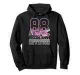 Back To The Future Delorean 88 MPH Jersey Numbers Sweat à Capuche