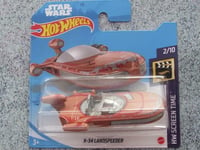 Hot Wheels 2021 #012/250 X-34 LANDSPEEDER orange STAR WARS New Casting 2021 @A