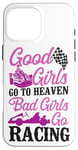 iPhone 16 Pro Max Go Kart Racing Girl Female Vintage Good Girls Go To Heaven Case