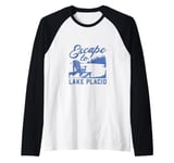 Escape to Lake Placid Raglan Baseball Tee