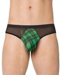 String tanga vert sexy pour homme - Taille M/L