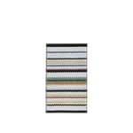 Missoni Home - Curt Hand Towel 40 x 70 cm 160 Black Multicolor - Handdukar och badlakan - Flerfärgad