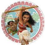 Vaiana engångstallrikar 20 cm 8 st moana disney tallrikar