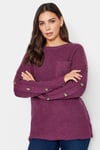 Tall Button Long Sleeve Jumper