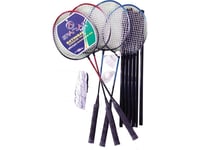 Spartan Badminton Med Spartan Power Net För 4 Spelare