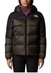 THE NORTH FACE Diablo Down Hoodie Doudoune pour femme Smokey Brown Black Heat S