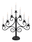 Pixie Design - Ljusstake Smide - Adventsljusstake - Svart