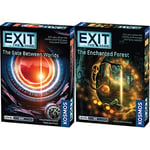 Thames & Kosmos - EXIT: The Gate Between Worlds - Level: 3/5 - Unique Escape Room Game - 692879 & EXIT: The Enchanted Forest - Level: 2/5 - Unique Escape Room Game - 1-4 Players - 692875