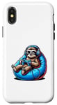 iPhone X/XS Sloth Gamer with Headphones and Controller Case