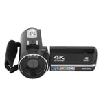 New 4K Video Camera With Remote Control Microphone Lens Hood 18X Digital Zoom Di