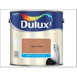 Dulux Smooth Emulsion Matt Paint - Copper Blush - 2.5L - Walls and Ceiling