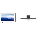 Samsung LS03BG 85" The Frame 4K QLED TV + HW-S800B 3.1.2 Dolby Atmos Soundbar -tuotepaketti