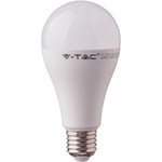 V-tac - Ampoules led 15 watts E27 lampe boule blanc chaud 3000K 1250 lumen lampe