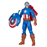 Captain America Titan Hero Blast Gear Figur - 30 cm