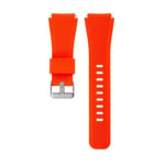 Samsung Gear S3 Modernt silikon klockband - Orange Röd