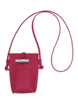 Longchamp Le Roseau Leather Phone Pouch