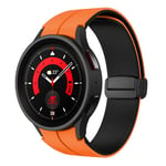 Samsung Galaxy Watch 6, 6 Classic Klockarmband - Orange/Svart