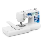 Uniprodo Brodyrmaskin - 67 sy- och 72 broderimönster 2 ramar Touch-LCD