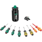 Set d'outils de vissage Wera avec gourde rechargeable Elite Fly Kraftform xl Bottle Set