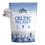 Mystic Nature Celtic Sea Salt - 500g | Organic 100% Natural Unrefined Mineral...