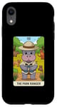 iPhone XR Baby Pgymy Hippo Tarot Card The Park Ranger Hippopotamus Case