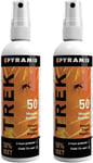 Pyramid Trek 50 Insect/Mosquito Repellent Deet Spray 2 Bottles, 100ml