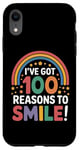 iPhone XR 100th Day of School I've Got 100 Reasons to Smile Case