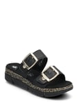 V2372-00 Platta Sandaler Black Rieker