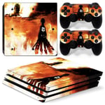 Kit De Autocollants Skin Decal Pour Console De Jeu Professionnelle Ps4 The Last Of Us, T1tn-P4pro-7116