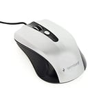 Gembird Mouse USB Optical Black/Silver/MUS-4B-01-BS (US IMPORT)