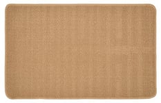 deco-mat Bath Mat Beige 50 x 80 cm