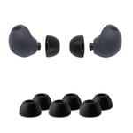 COMPLY Lot de 3 Paires de Bouchons d'oreille en Mousse de qualité supérieure compatibles avec Samsung Galaxy Buds2 Pro, Taille S/M/L, avec Outil de Nettoyage, Noir, fabriqués aux États-Unis