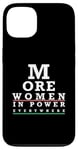 Coque pour iPhone 13 PLUS DE FEMMES AU POUVOIR PARTOUT Eye Chart Meme