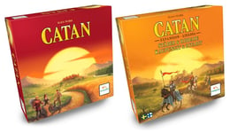 Catan - Settlers of Catan + Städer och Riddare (Sv)