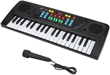 Clavier Electronique Multifonctionnel À 37 Notes, Mini Piano Avec Design Compact Jouets Educatifs Pour Sons Et Rythmes Multiples Avec Mini Microphone Idéal Cadeau Pour Enfants