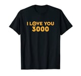 Marvel Avengers: Endgame Iron Man "I Love You 3000" T-Shirt