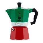 Bialetti 0005322NP Cafetière 3 Tasses Moka Express Tricolore