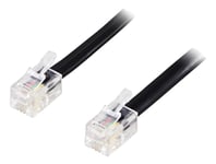 Modular Cable 4P4c (Rj9/Rj10/Rj22)>4P4c (Rj9/Rj10/Rj22) 0.2M