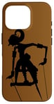 Coque pour iPhone 16 Pro Shadow Play : les silhouettes artistiques du Wayang indonésien