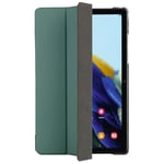 Hama Samsung Galaxy Tab A8 10.5" Flip Case Cover for Samsung Tablet 10.5 Inch A 8 Protective Stand Cover Clear Back Magnetic Cover Green