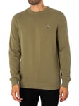 LacosteLogo Knit - Dark Khaki