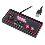 Quarter Arcades Contrôleur USB A 1,5 m Accessoire pour Mini Arcade Filaire avec Joystick Amovible Compatible avec Windows 11 PC et Autres appareils