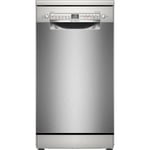 Lave-vaisselle pose libre BOSCH SPS2HKI58E SER2 - 10 couverts - Moteur Induction - L45cm - 46dB - Gris Inox