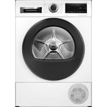 Bosch Series 6 9kg Heat Pump Tumble Dryer - White WQG245A0GB