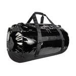 Tatonka Barrel 110L Waterproof Travel Bag with Backpack Function, Large Opening, Padded Base and Lockable Zip, Black, 110 Liter, Durable Travel Bag with stowable Backpack Shoulder Straps