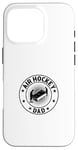 Coque pour iPhone 16 Pro Air Hockey Dad Joueur de Air Hockey