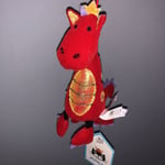 Jellycat “I am Dingly Dangly Dylan Dragon” Rare Soft Toy Original Tags - J267